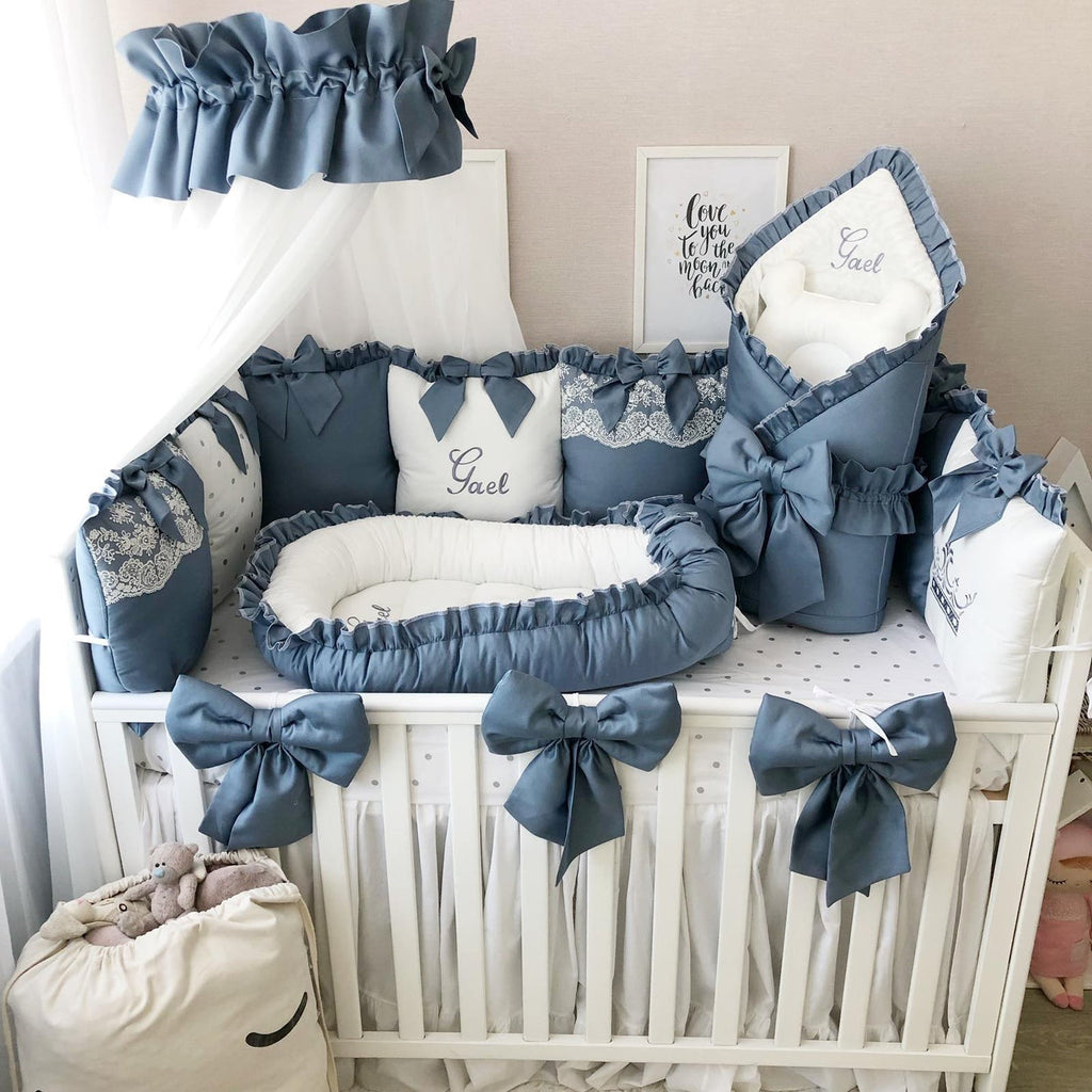 Boy Personalized Bedding Crib