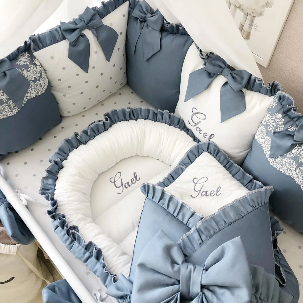 Luxury Custom Baby Crib Bedding Set