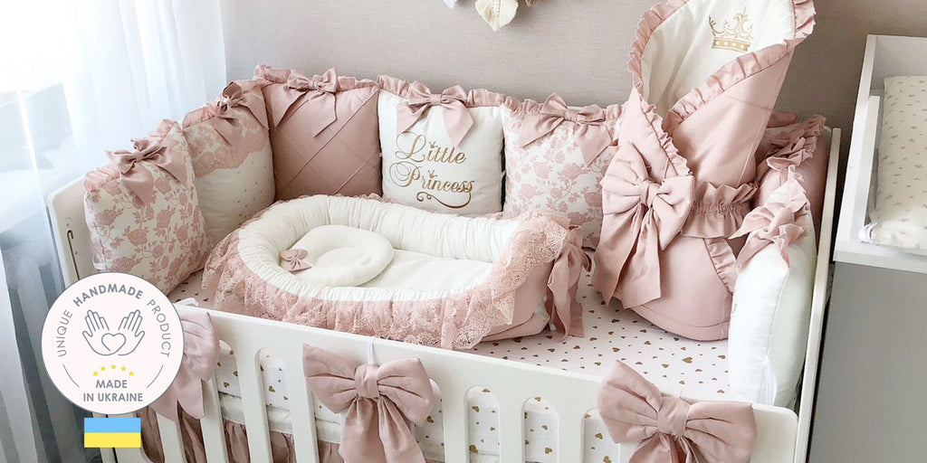 crib set for girl bunner