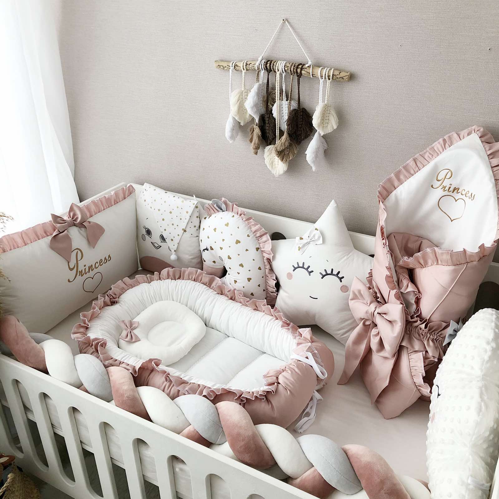 Baby crib pillow set on sale