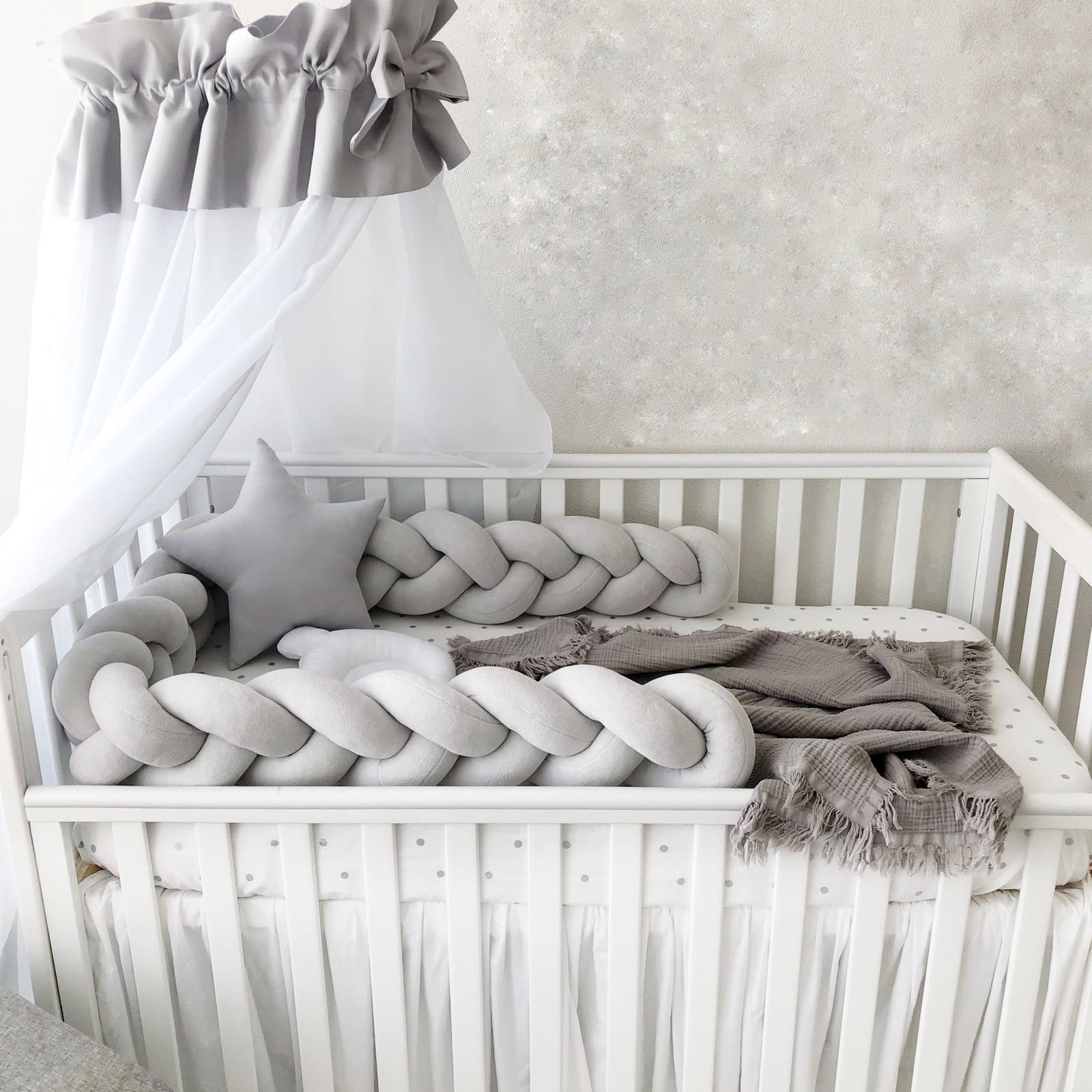 Shop Braided Bumper for Crib KudikisShop