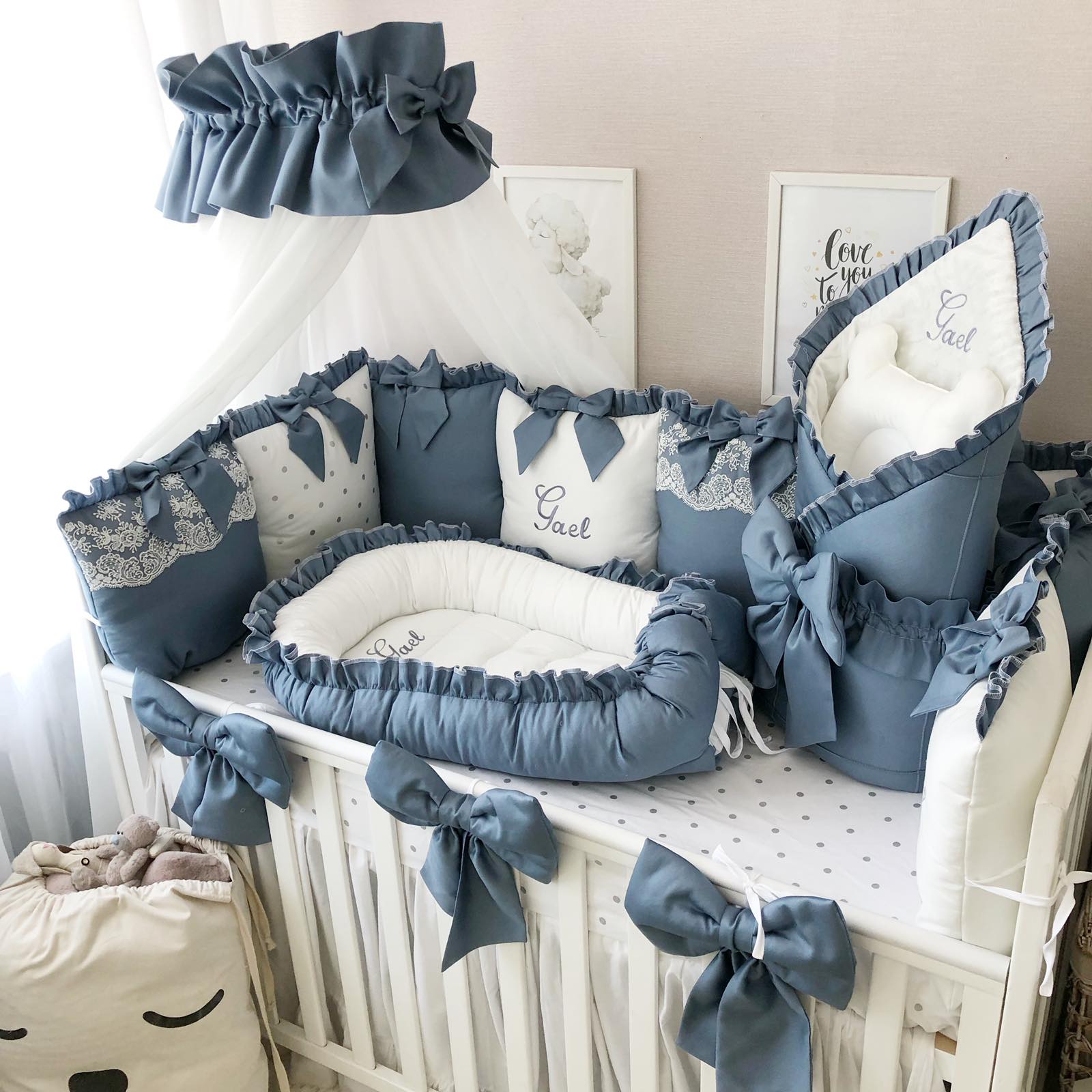 Custom baby crib bedding best sale