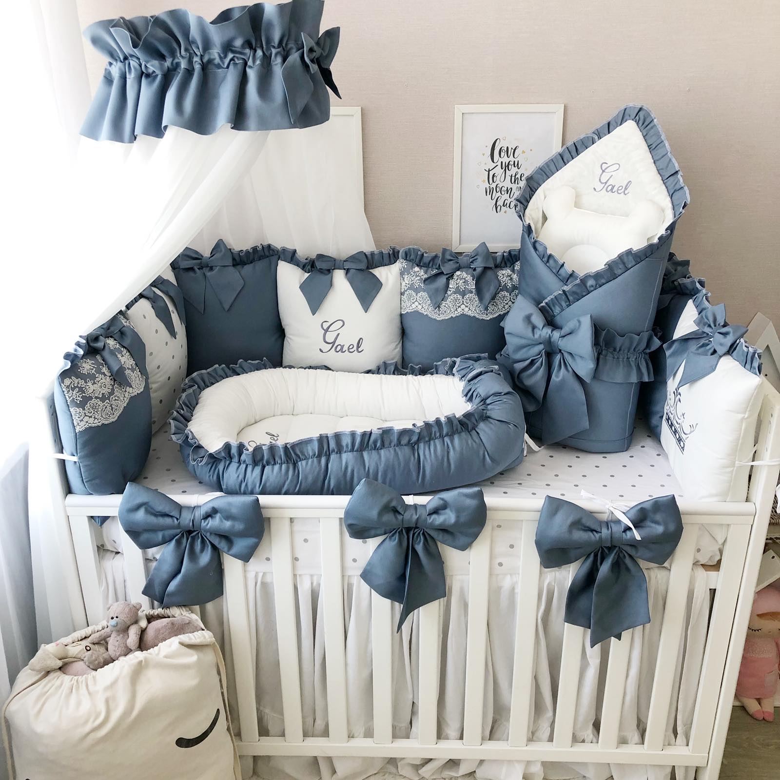 Buy Unique Baby Boy Crib Bedding Sets with Bumper KudikisShop