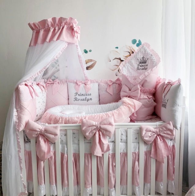 Baby Girl Baby Bed Sheets Baby Girl Cot Bedding Sets Princess Cot